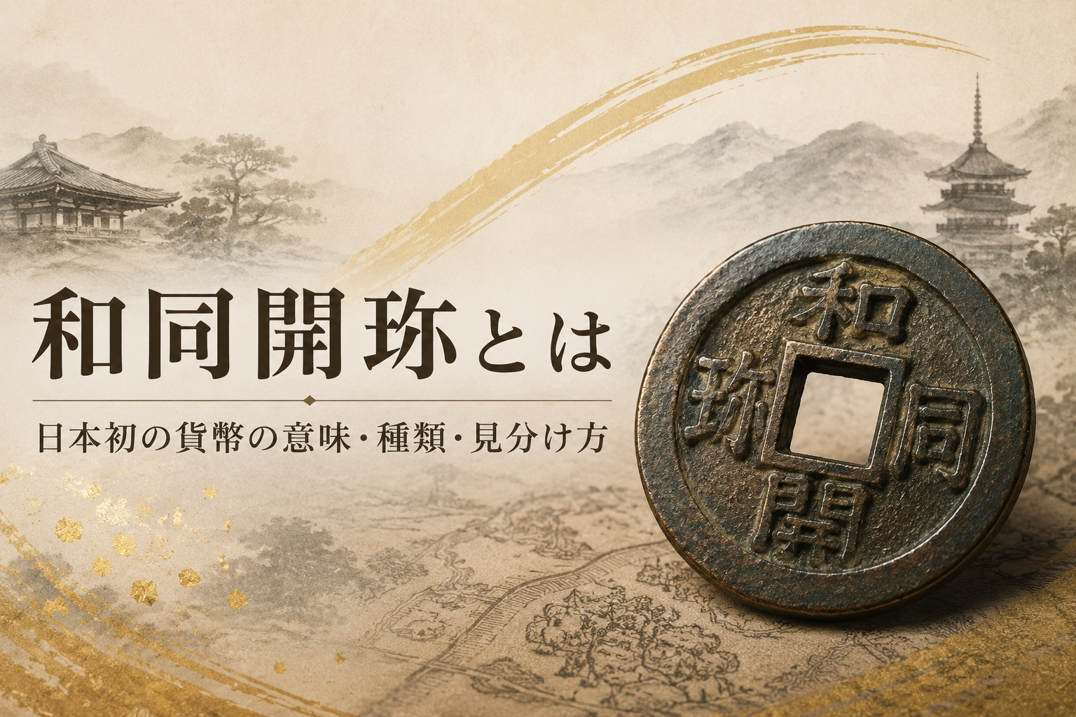 和同開珎とは｜日本初の貨幣の意味・種類・本物の見分け方 - 古銭買取
