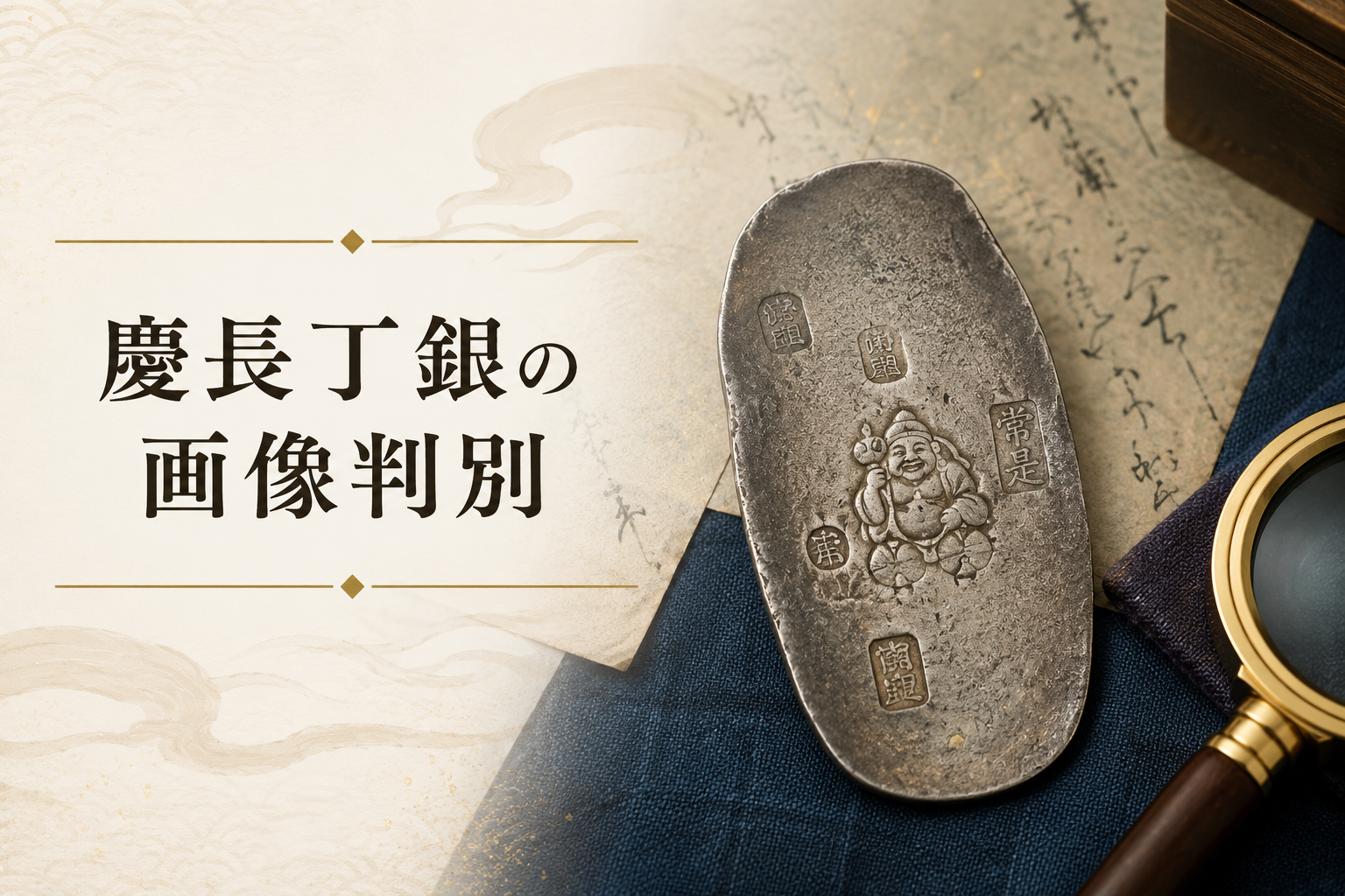 慶長丁銀の画像判別｜見分け方とチェックポイント一覧
